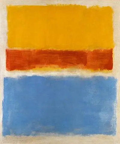 Untitled (Yellow, Red and Blue) Mark Rothko